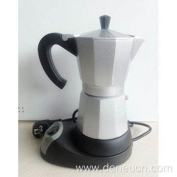 Aluminium coffee maker electric ten horns colors